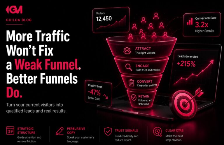 Better Marketing Funnels Beat More Traffic