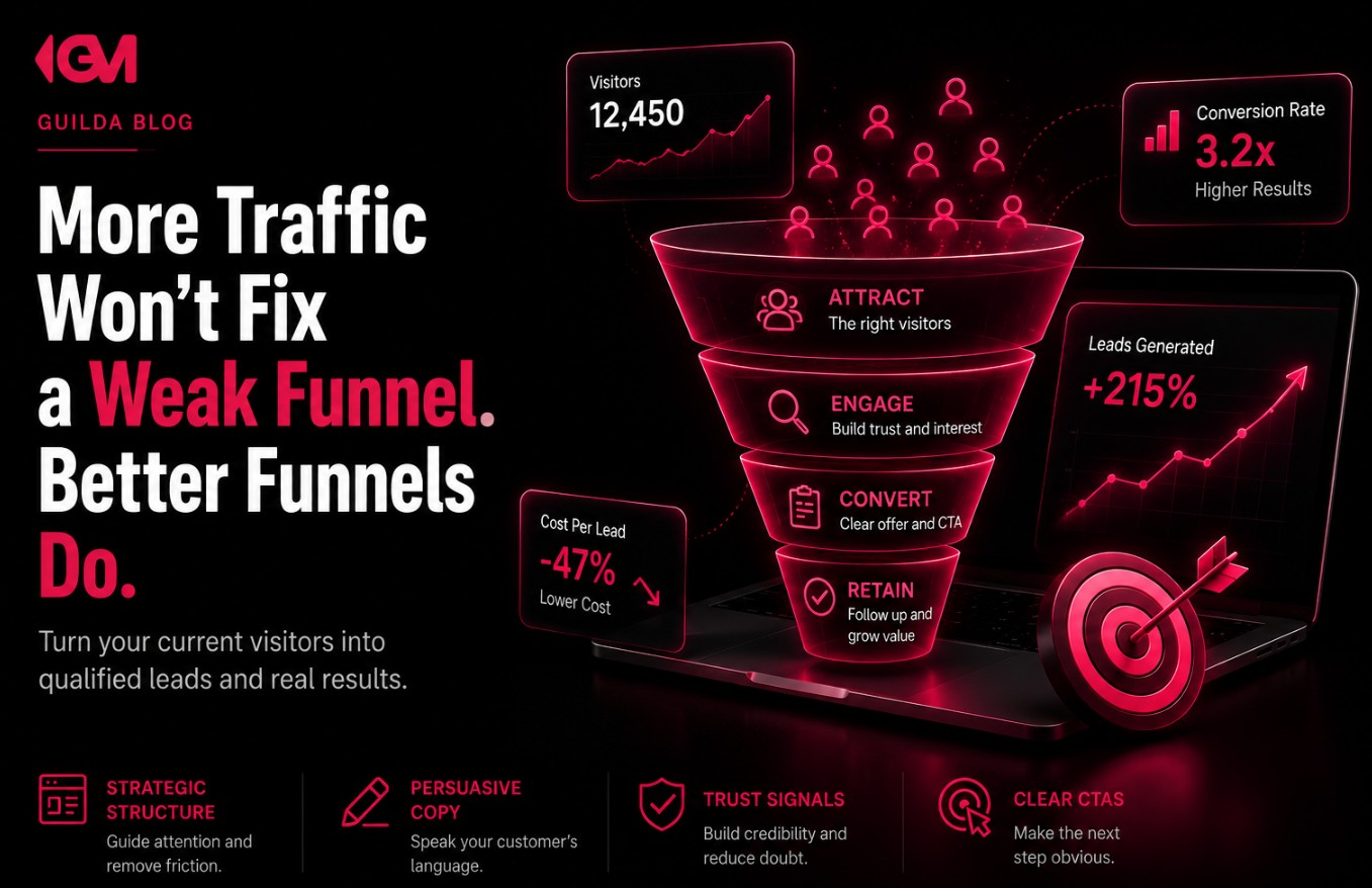 Better Marketing Funnels Beat More Traffic
