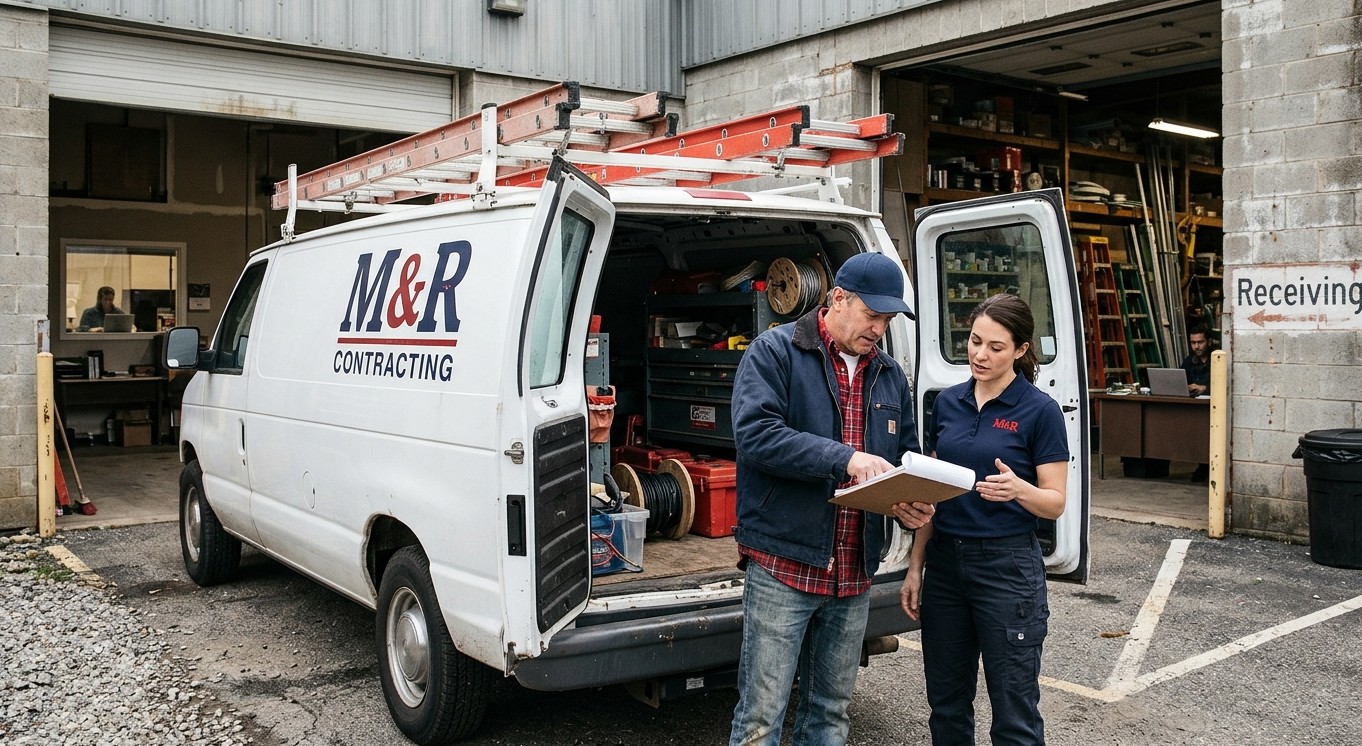 Established service business operation versus its online visibility